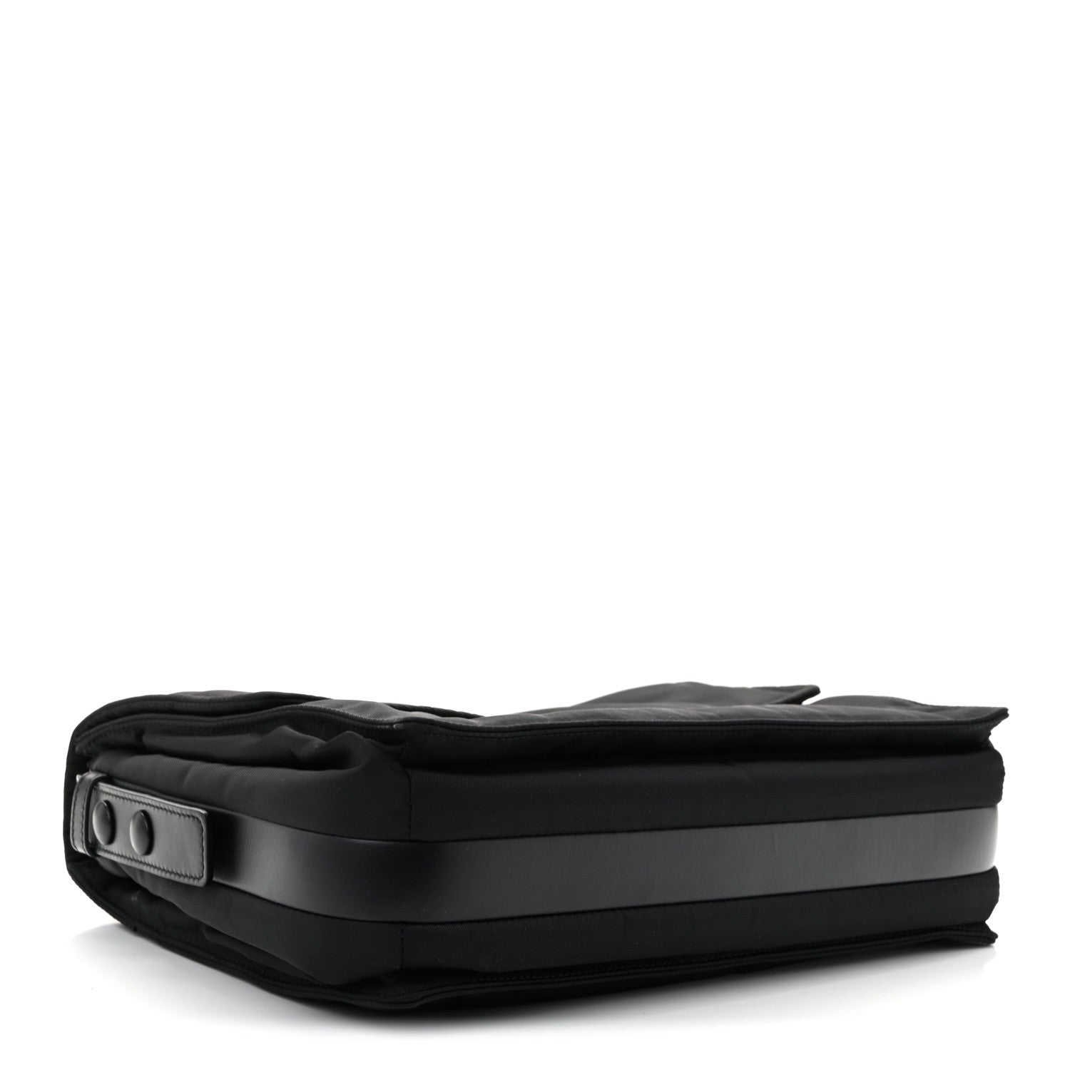 Re-Nylon Padded Medium Traveller Black