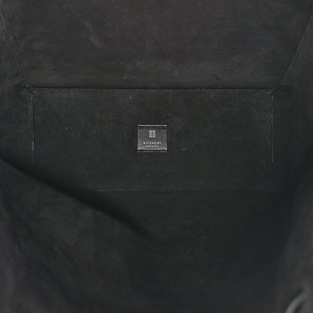 Calfskin Voyou Medium North South Tote Black