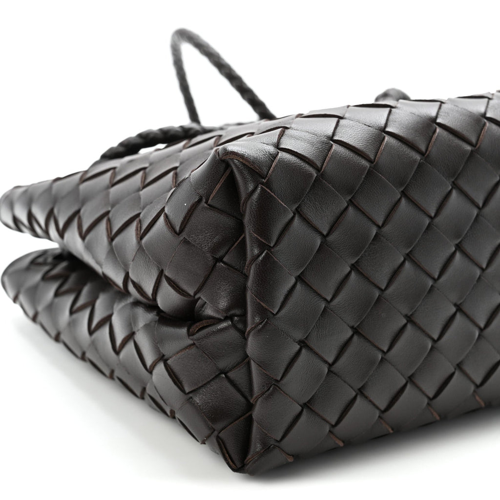 Nappa Intrecciato Small Andiamo Shoulder Bag Fondant