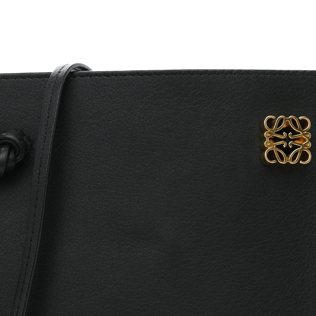 Smooth Calfskin Dice Pocket Black