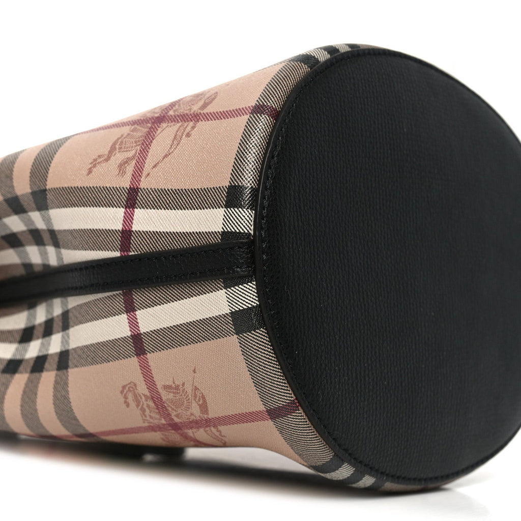 Haymarket Check Colours Small Lorne Bucket Crossbody Black
