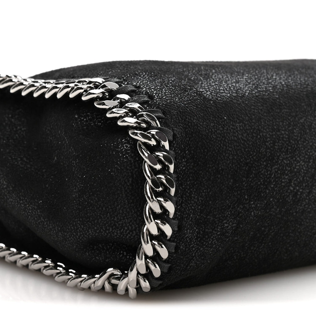 Shaggy Deer Mini Falabella Tote Black