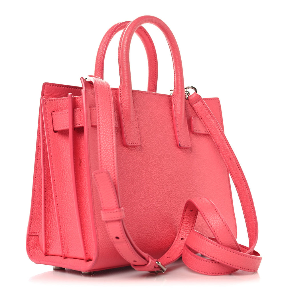 Calfskin Nano Sac De Jour Rose Clair
