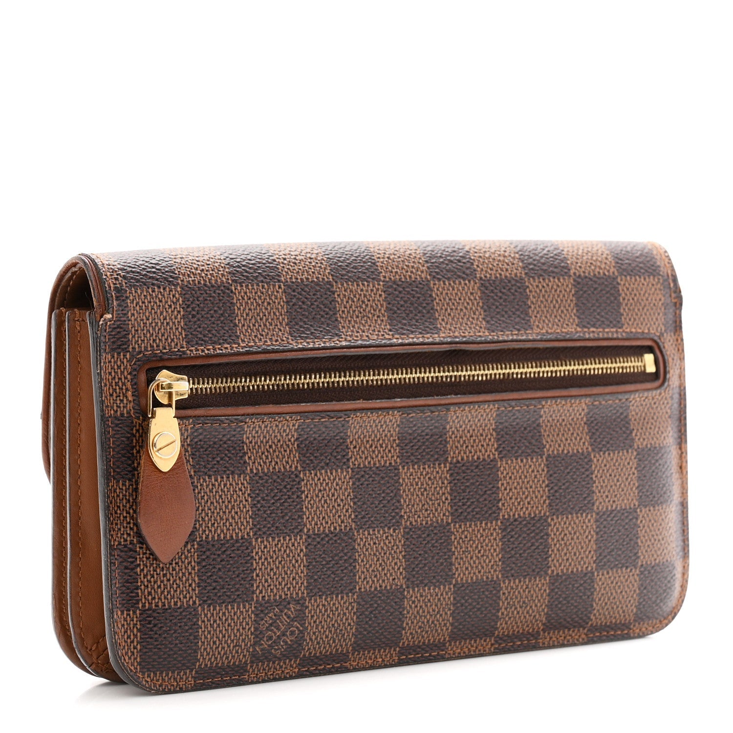 Damier Ebene Ascot Wallet