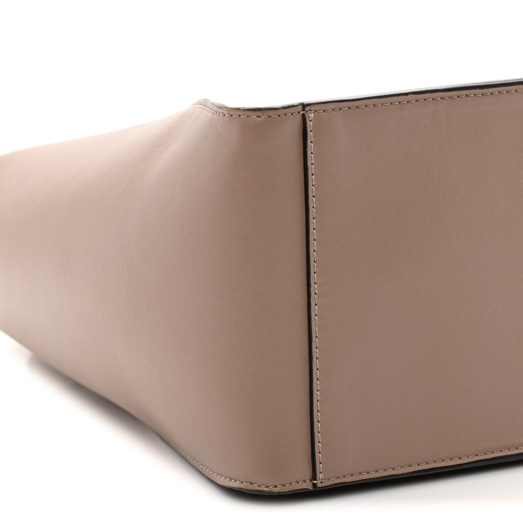 Eco Alter Nappa East West Perforated Tote Moss
