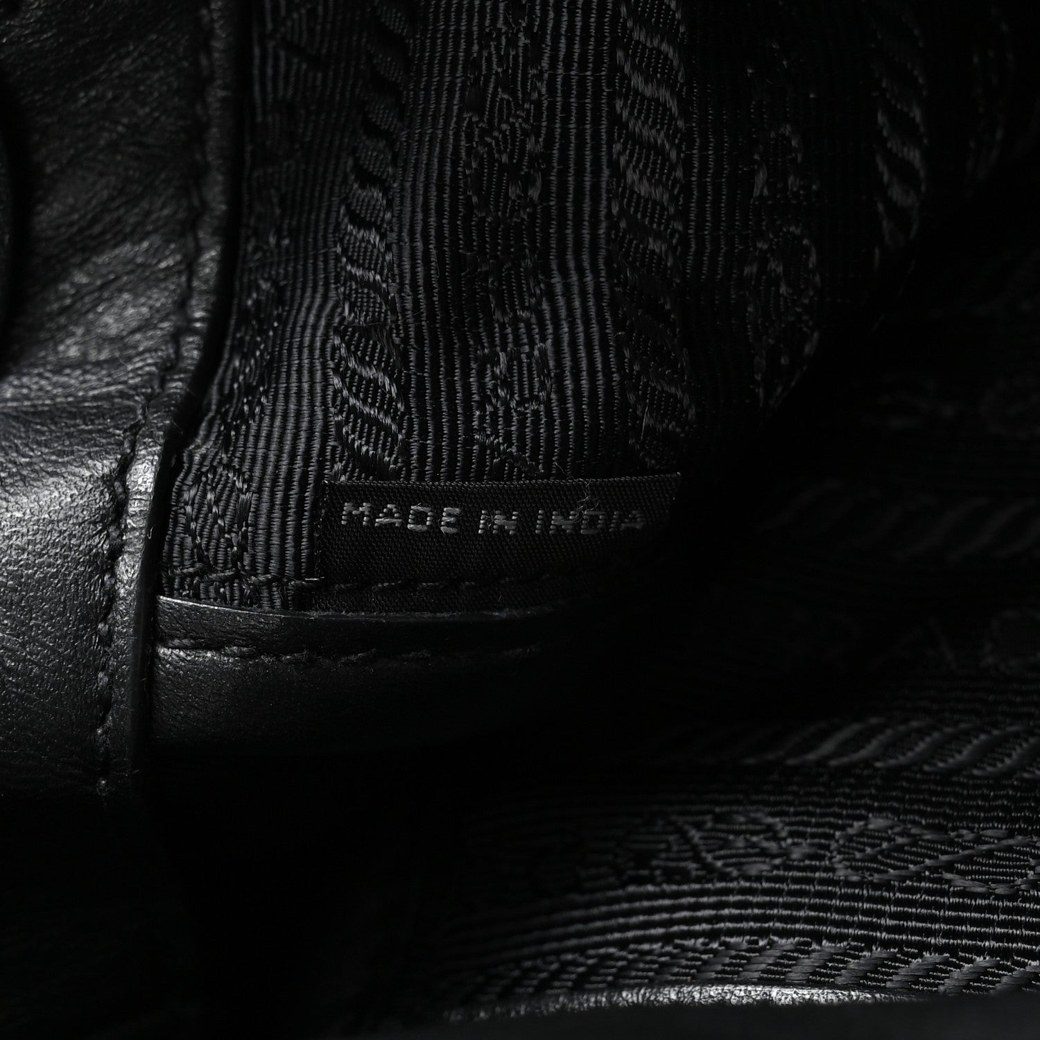 Soft Calf Shopping Tote Black