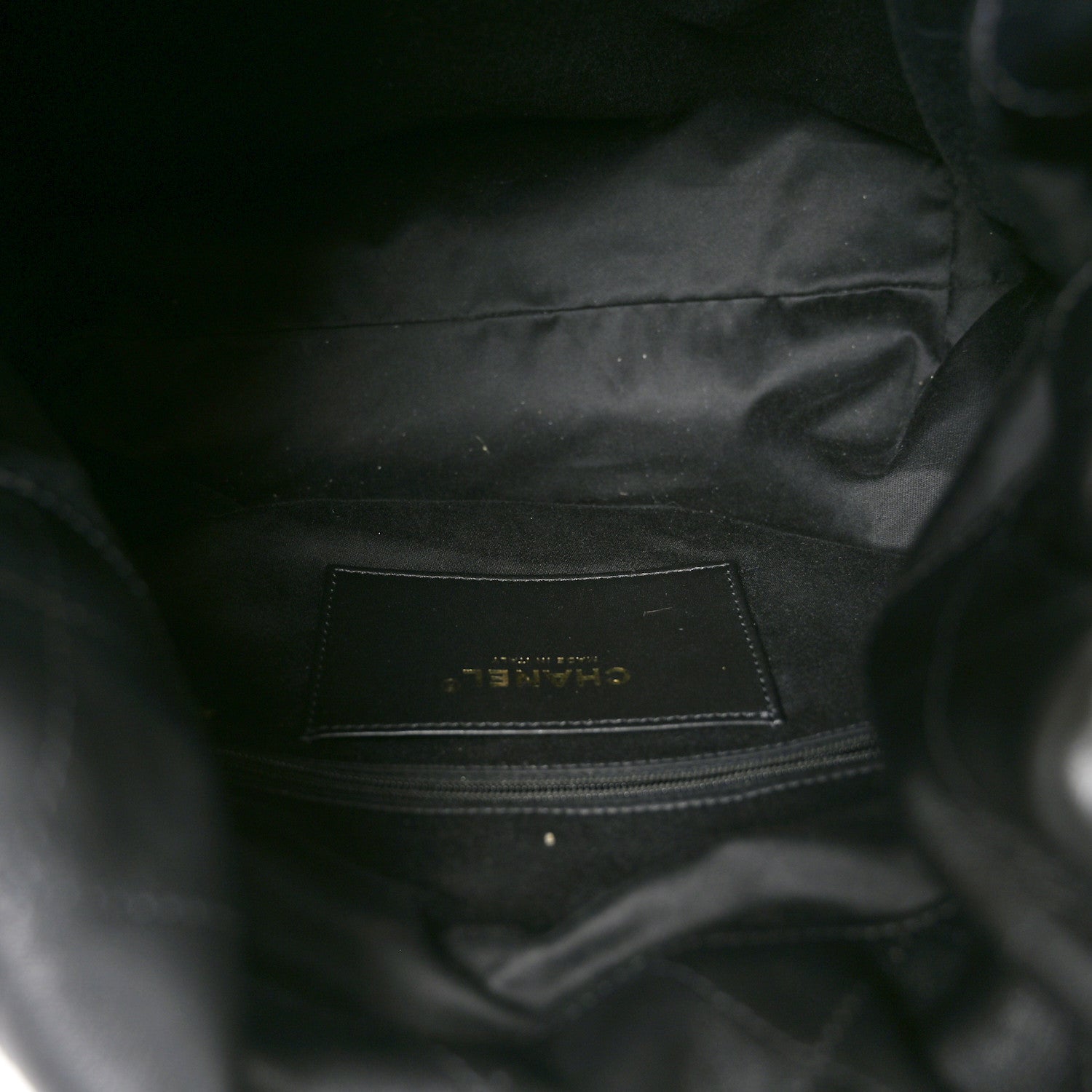 Calfskin Quilted Small Maxi Hobo Black