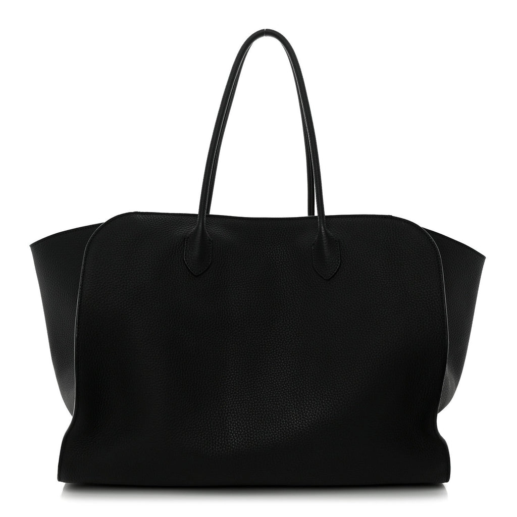 Matte Grained Calfskin Marlo 17 Black