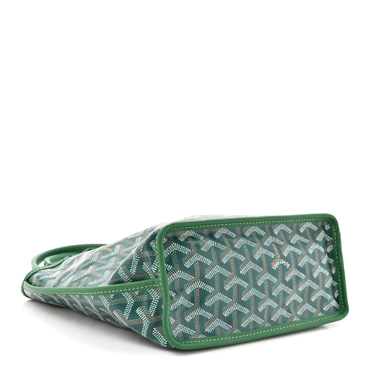 Goyardine Reversible Mini Anjou Green