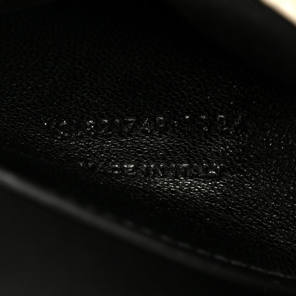 Lambskin Chevron Quilted Mini LouLou Crema Soft