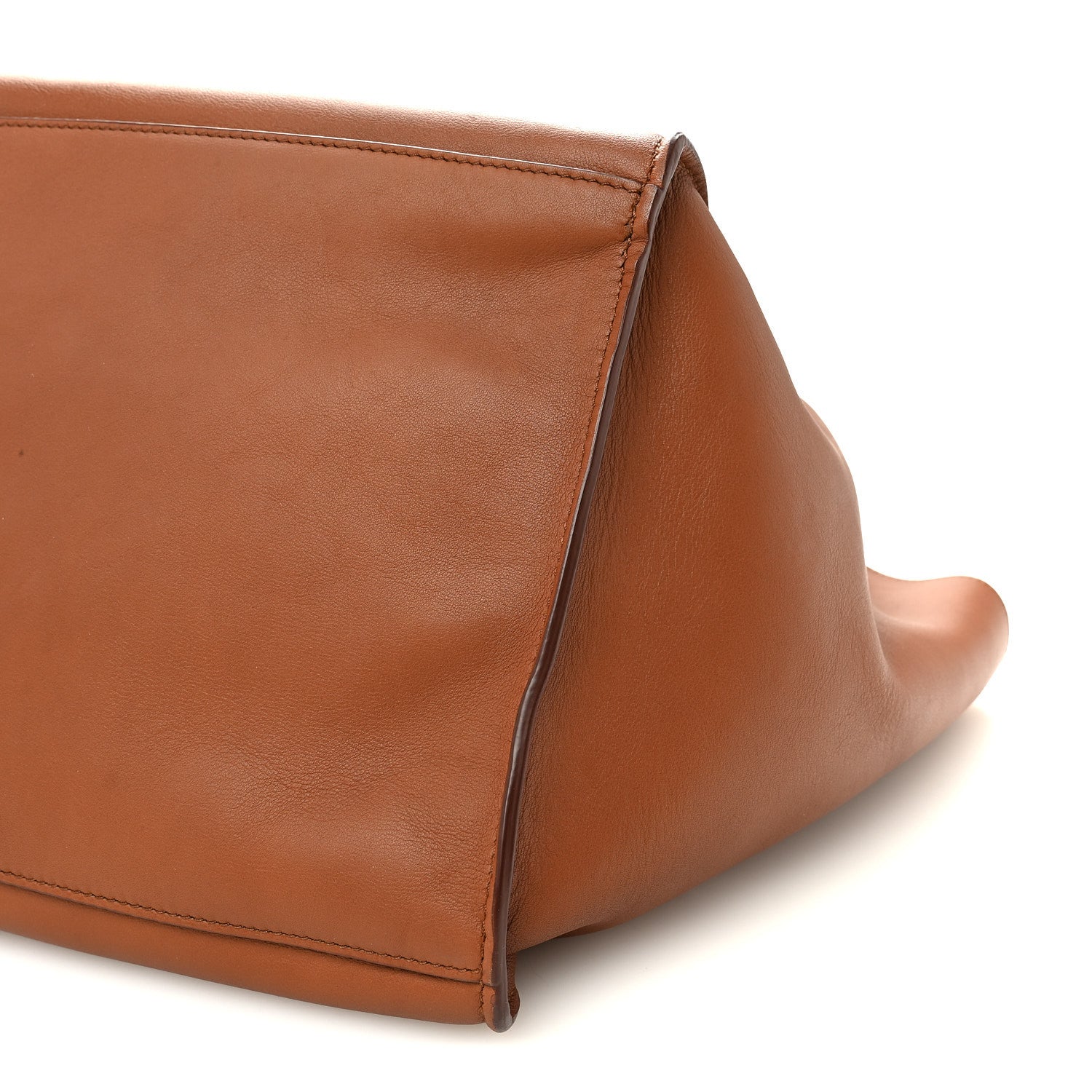 Smooth Calfskin Small Big Bag Tan