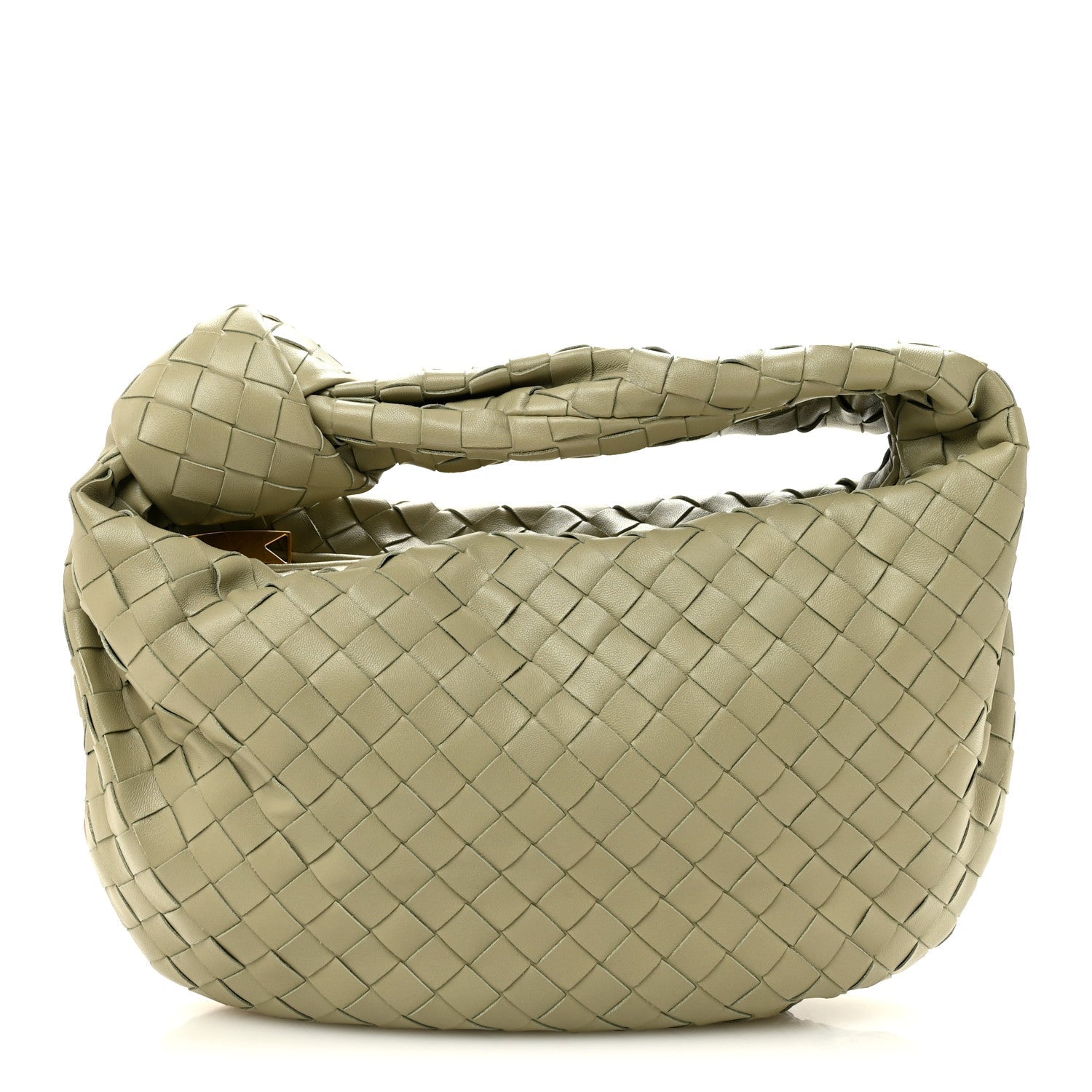 Nappa Intrecciato Teen Jodie Hobo Travertine