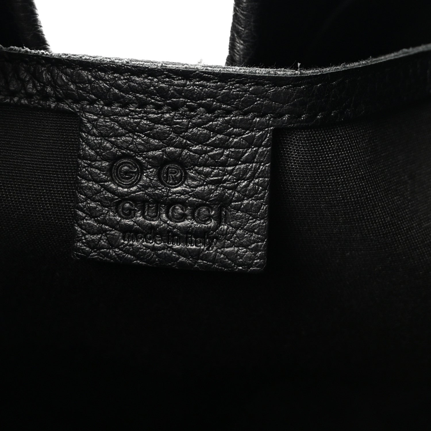 Pebbled Calfskin Large Joy Shoulder Bag Black