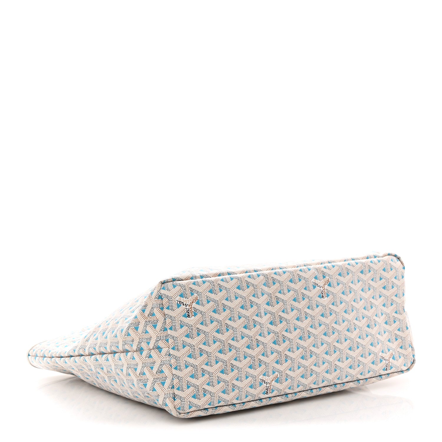 Goyardine Saint Louis Claire Voie PM White Opaline