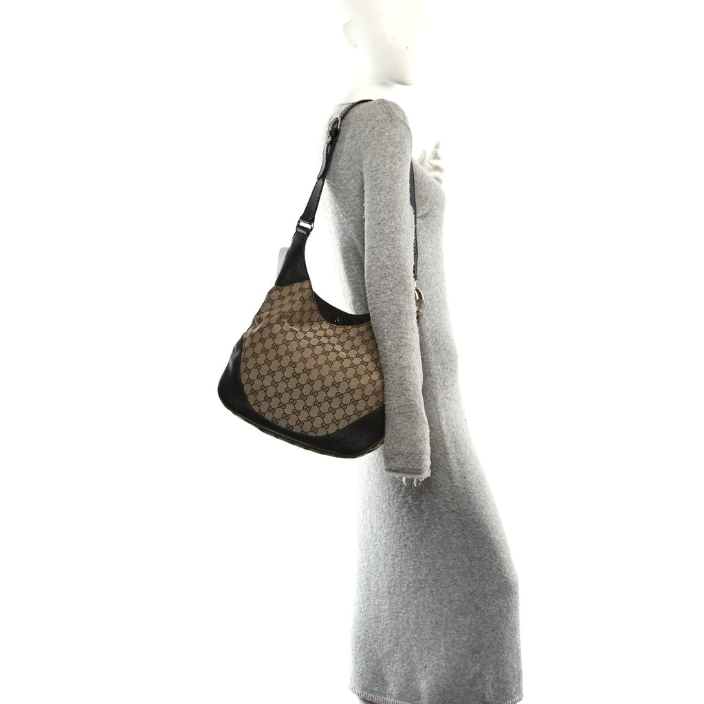 Monogram Medium Charlotte Hobo Brown