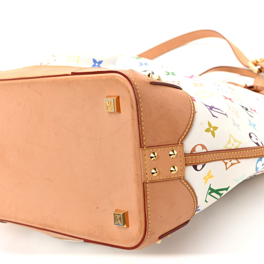 Monogram Multicolor Sharleen GM White White