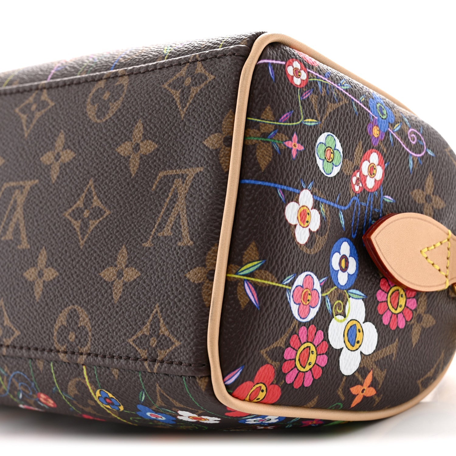 LV X TM Monogram Flowers Speedy Bandouliere 20