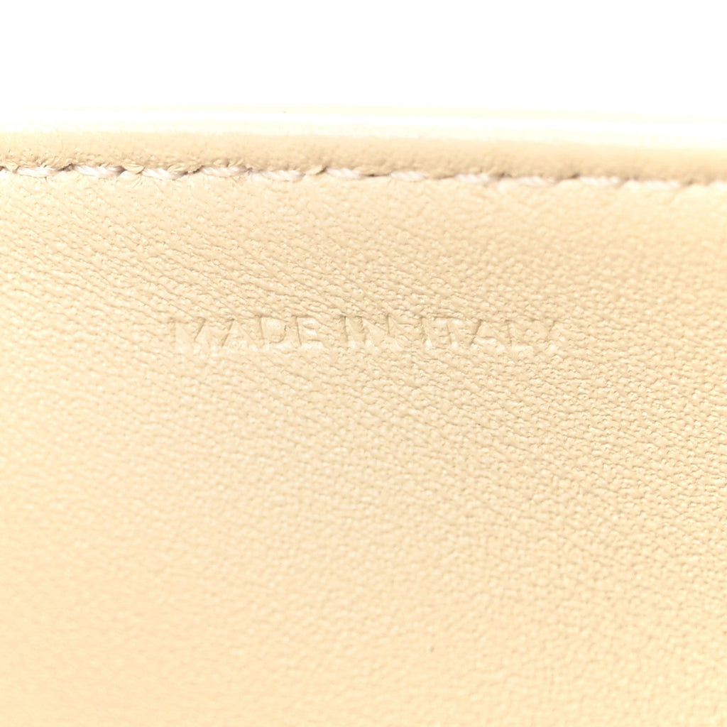 Natural Calfskin Triomphe Shoulder Bag Pampa