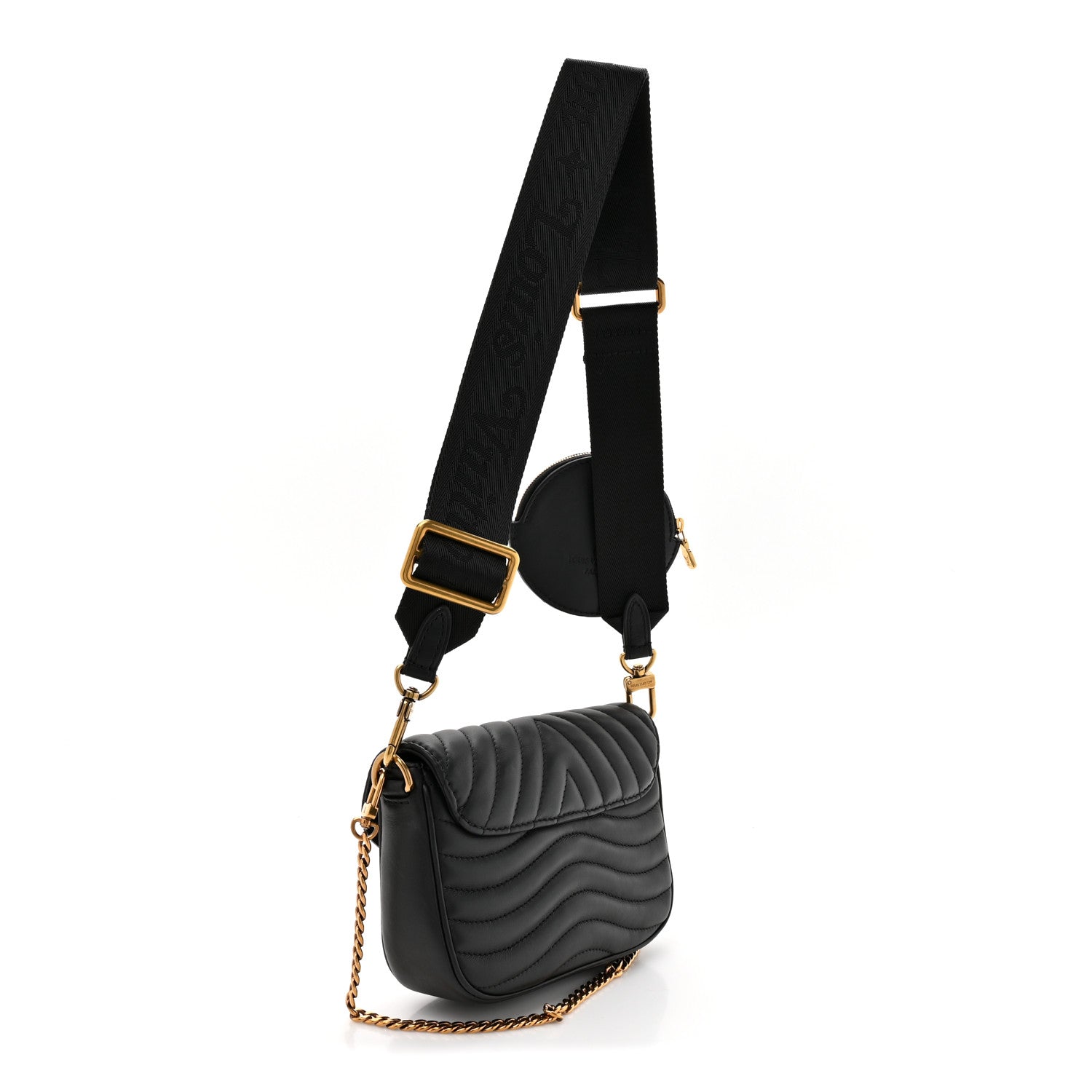 Calfskin New Wave Multi Pochette Black