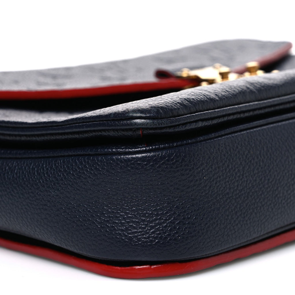 Empreinte Pochette Metis Marine Rouge