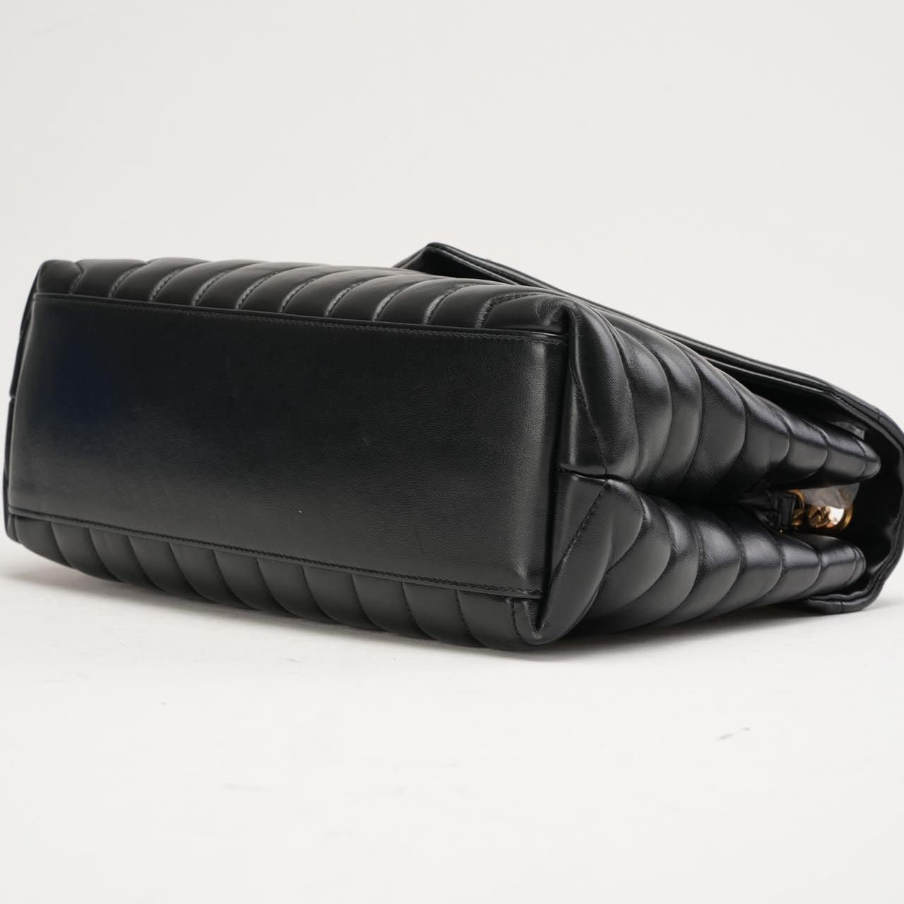 Saint Laurent Loulou Medium Leather Black 2020