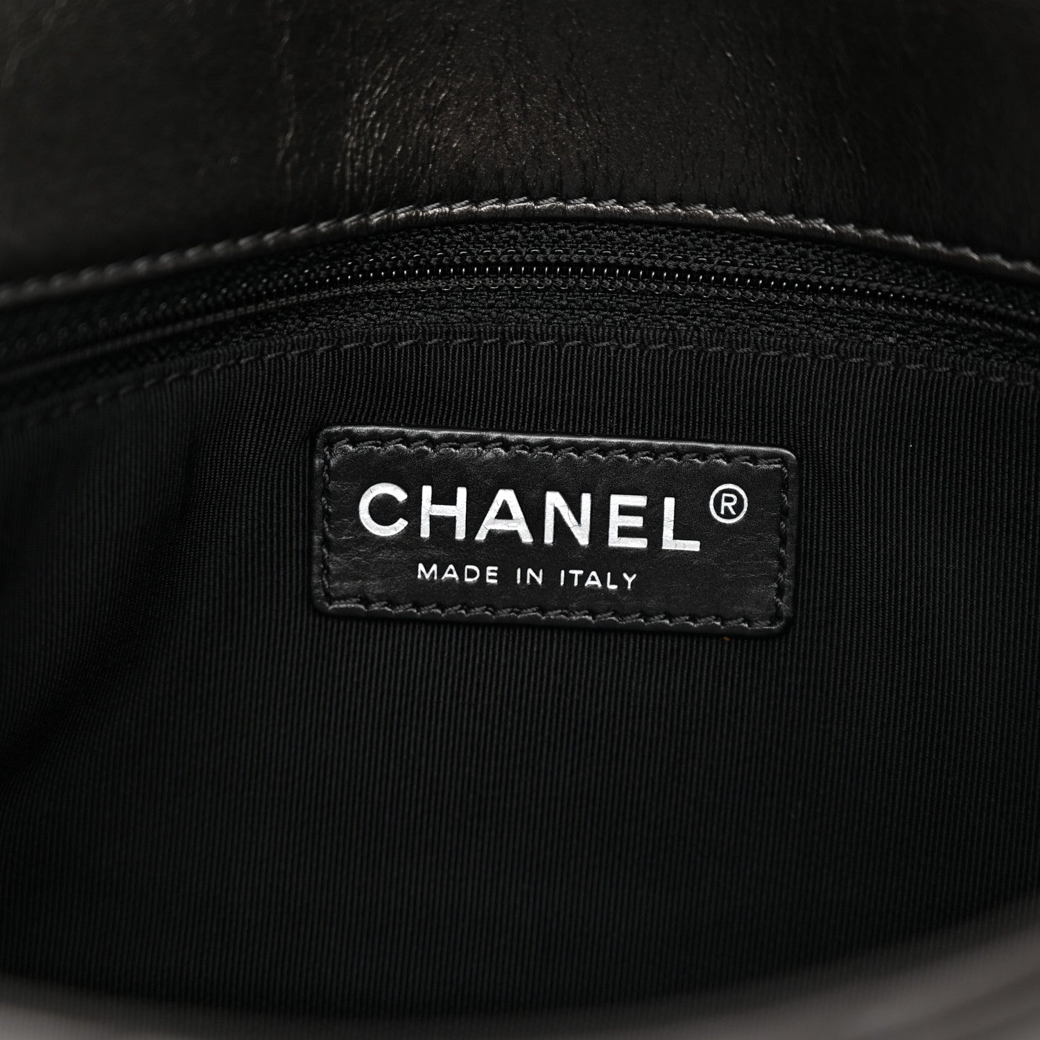 Metallic Calfskin Quilted Chain All Over Flap Bag Grey