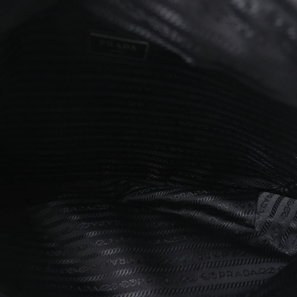 Tessuto Nylon Studded Belt Bag Black