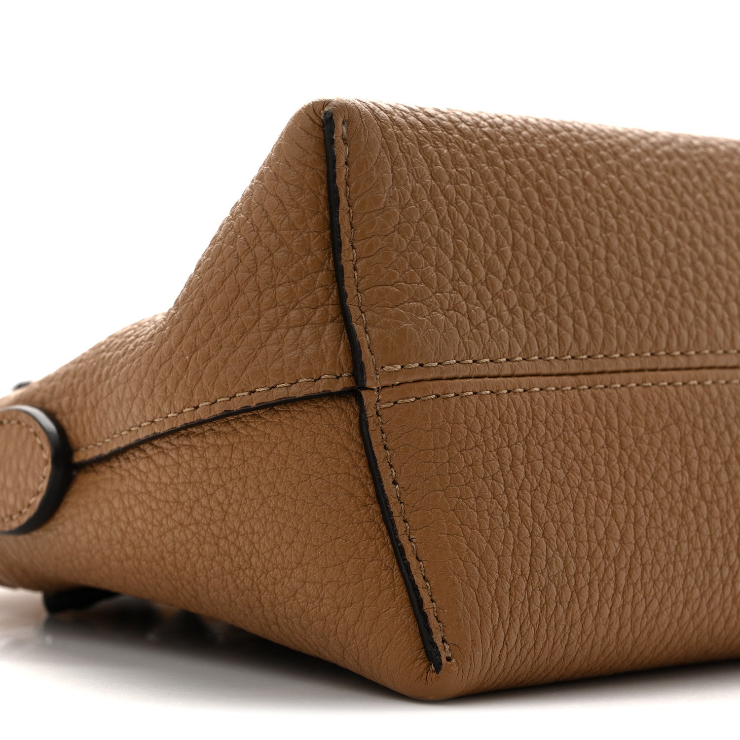 Cuoio Romano Selleria Sintetica Tape Stitch Mini By The Way Boston Bag Beige