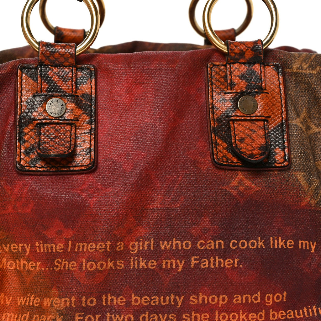 Monogram Karung Mancrazy Jokes Bag