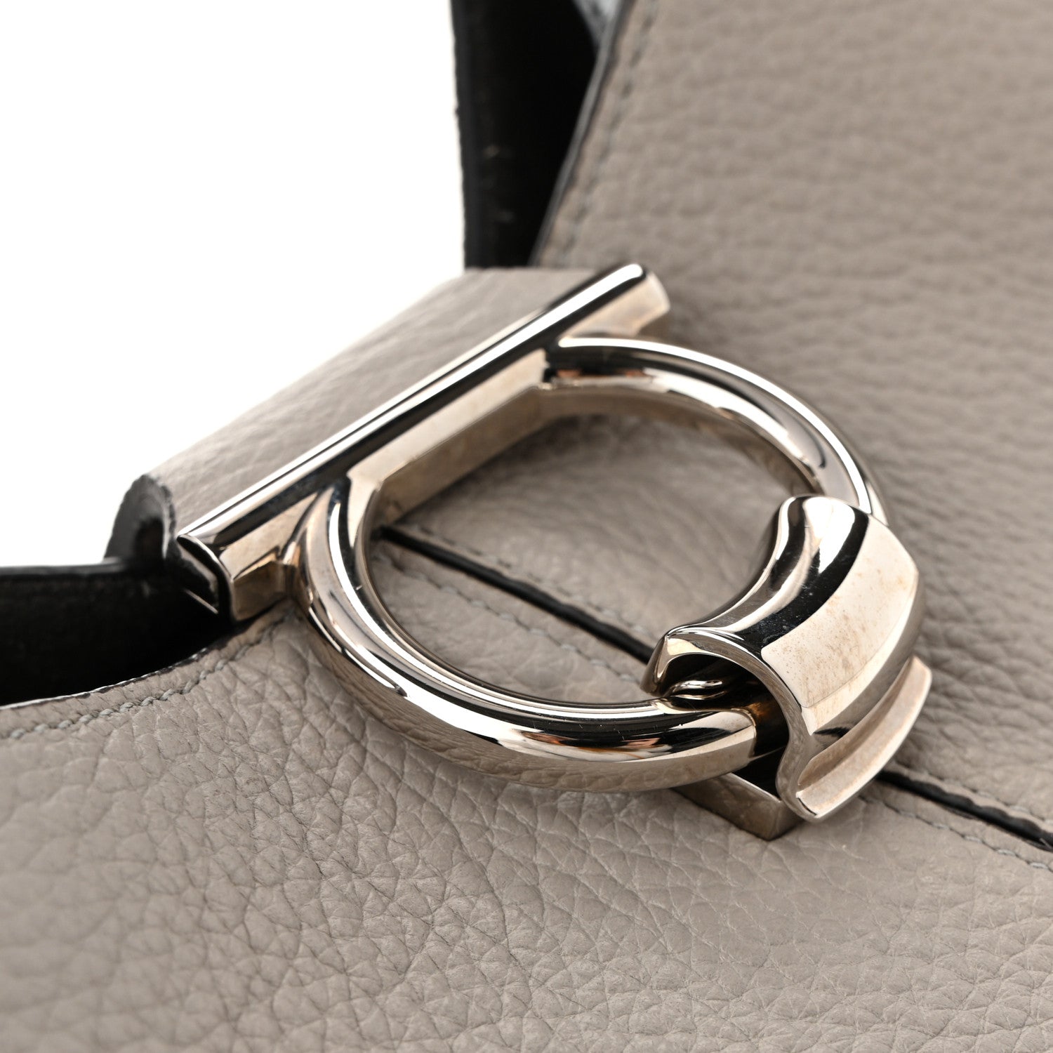 Calfskin Margot Hobo Grey