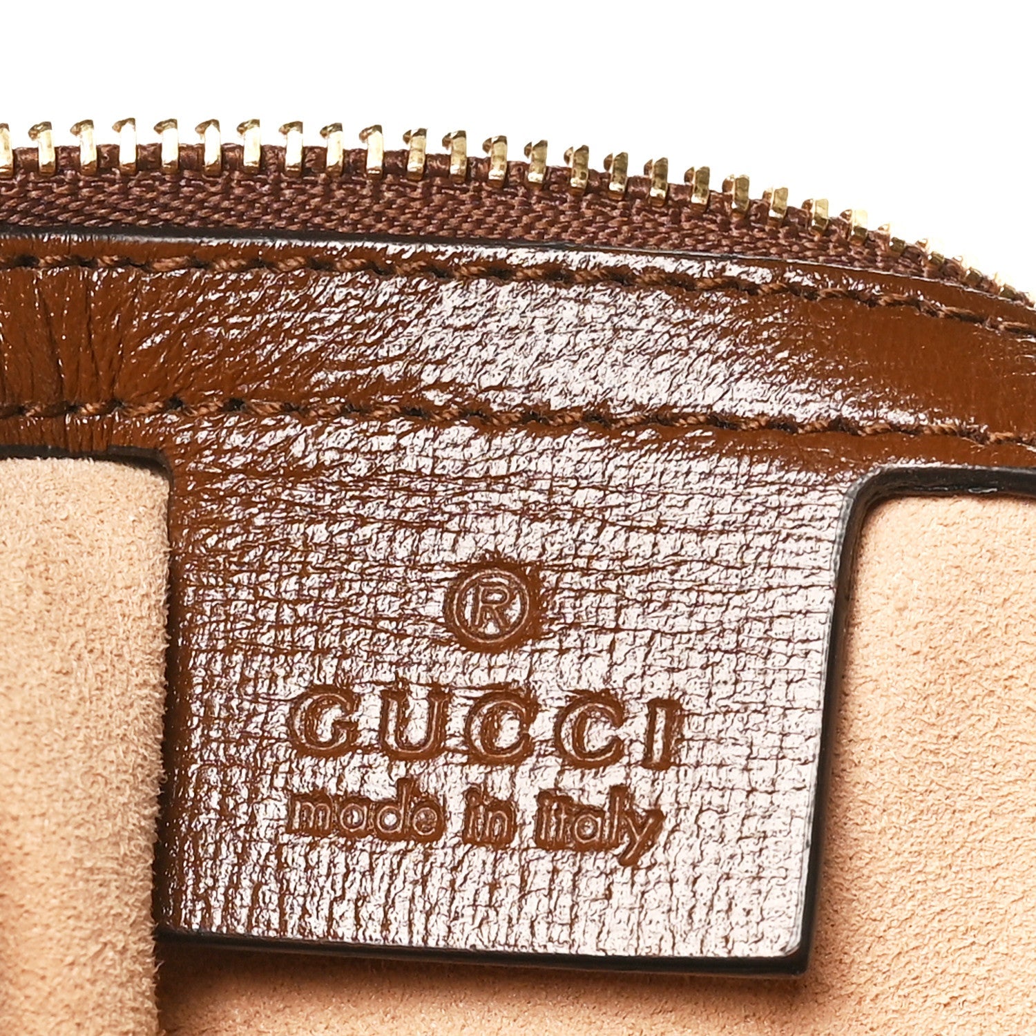 GG Supreme Monogram Azalea Calfskin Web Small Jackie 1961 Hobo Beige Ebony Brown Sugar