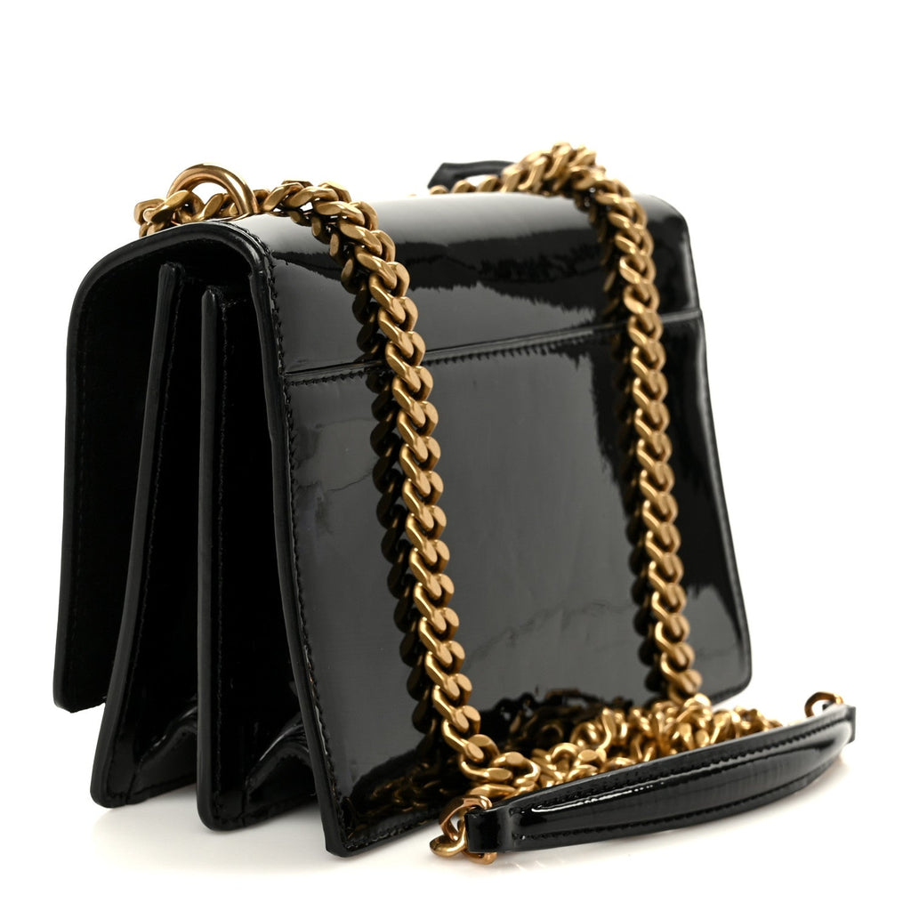 Patent Small Monogram Sunset Black