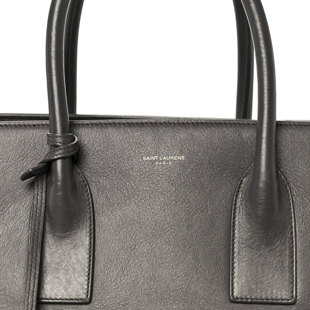 Calfskin Large Sac de Jour Carryall Grey