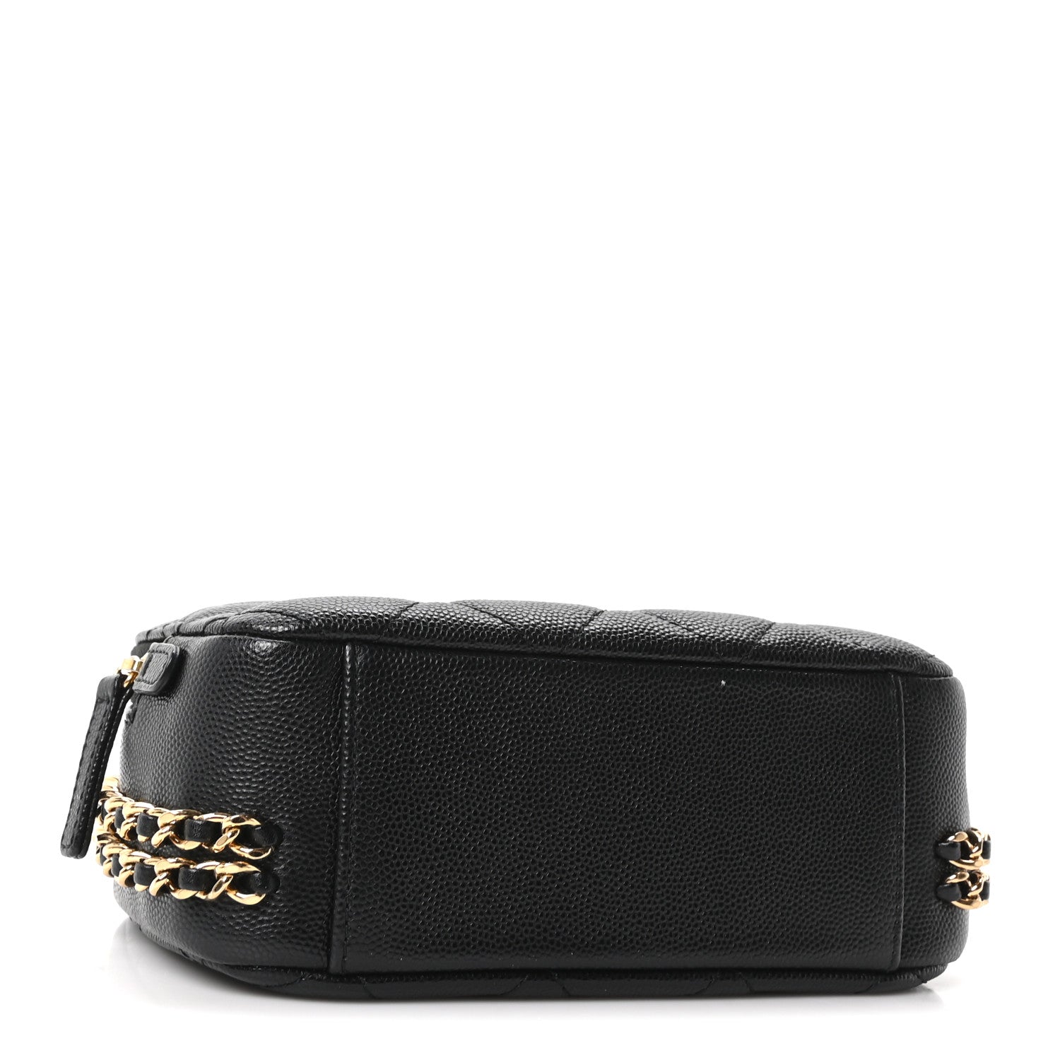 Caviar Quilted Mini CC You Camera Case Black