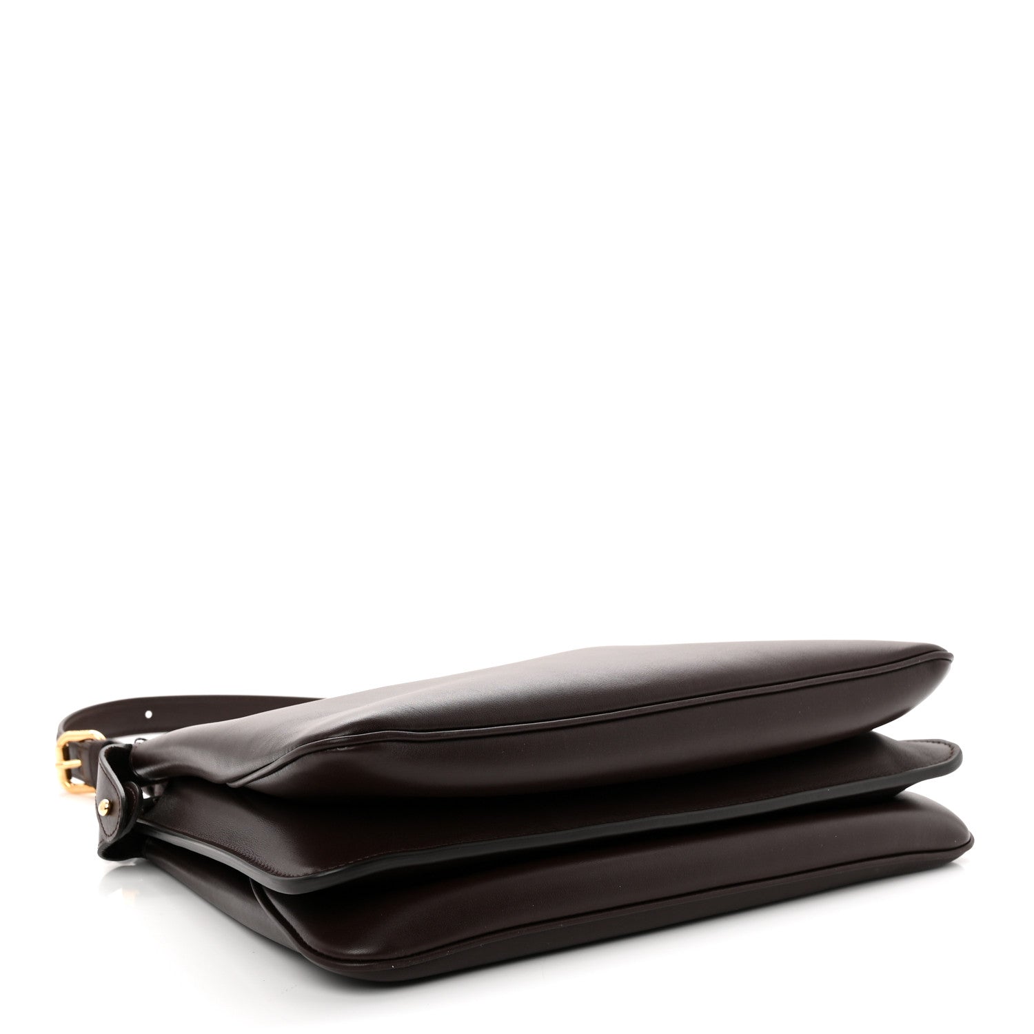 Vitello Medium Soft Peekaboo  Dark Brown