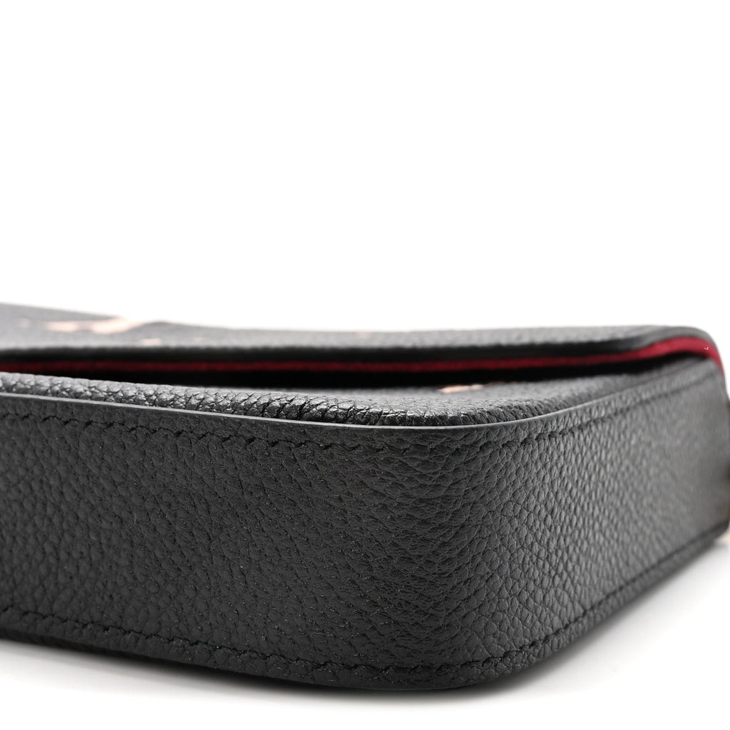Empreinte Monogram Giant Felicie Pochette Black Beige