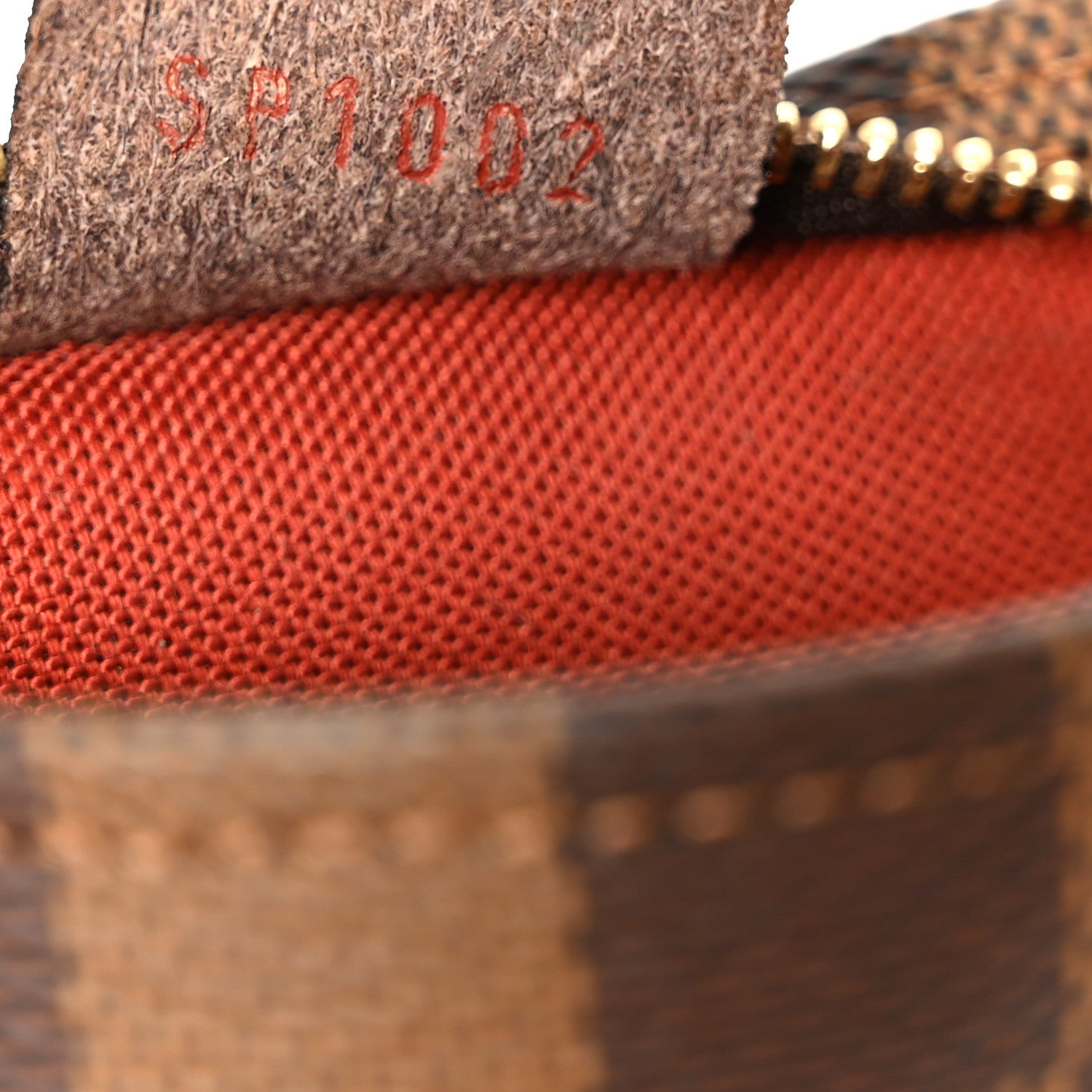 Damier Ebene Trousse Make Up Bag Pochette
