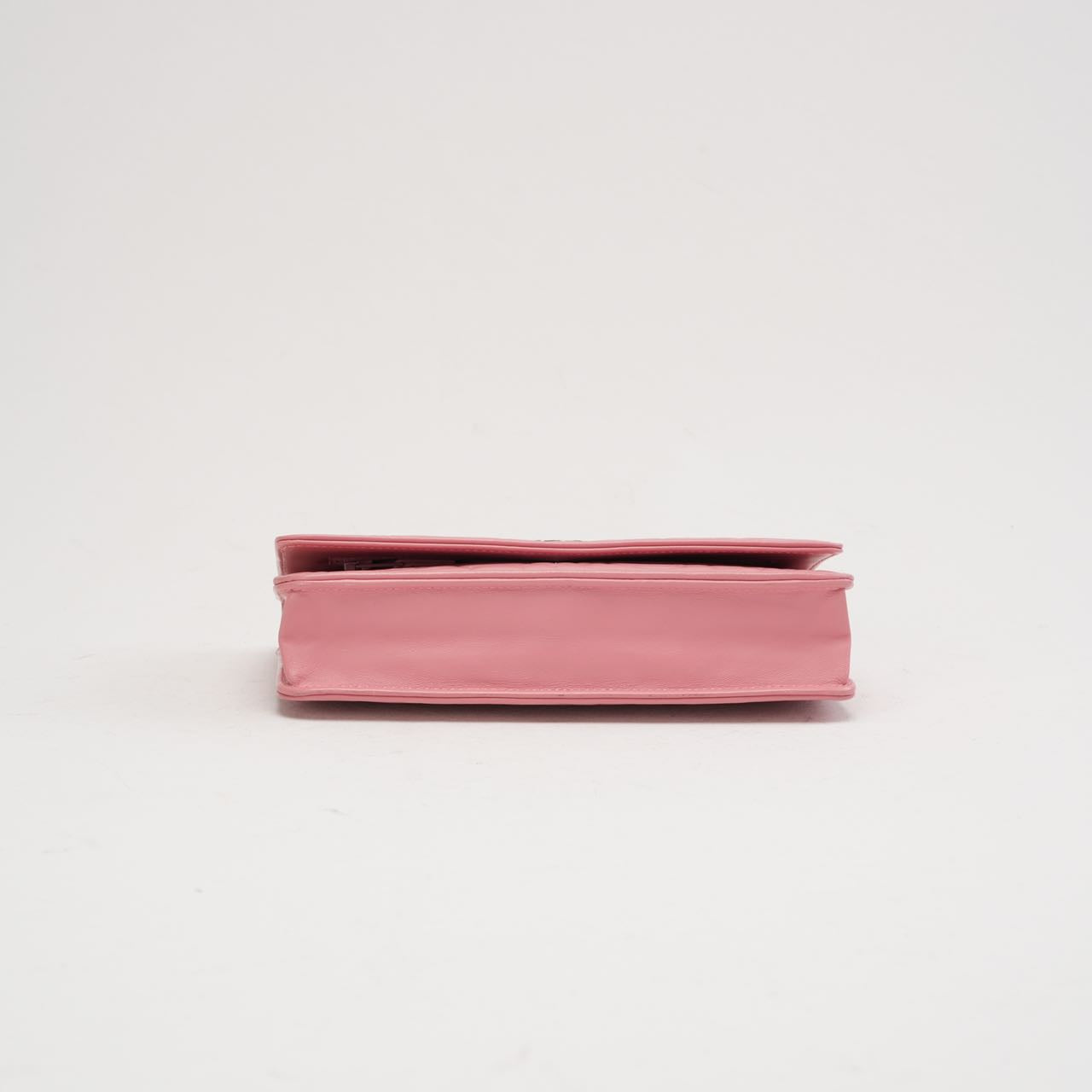 Chanel Timeless Camellia Wallet On Chain (WOC) Lamb Pink
