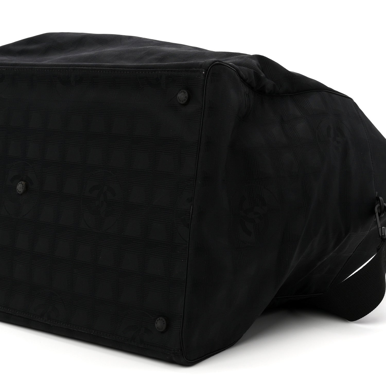Nylon Travel Duffle Black