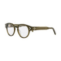 Dior Eyeglasses Round Full Rim, Dark Havana Frame and Clear Demo Lenses Lens CDDIAMONDOR1I2000
