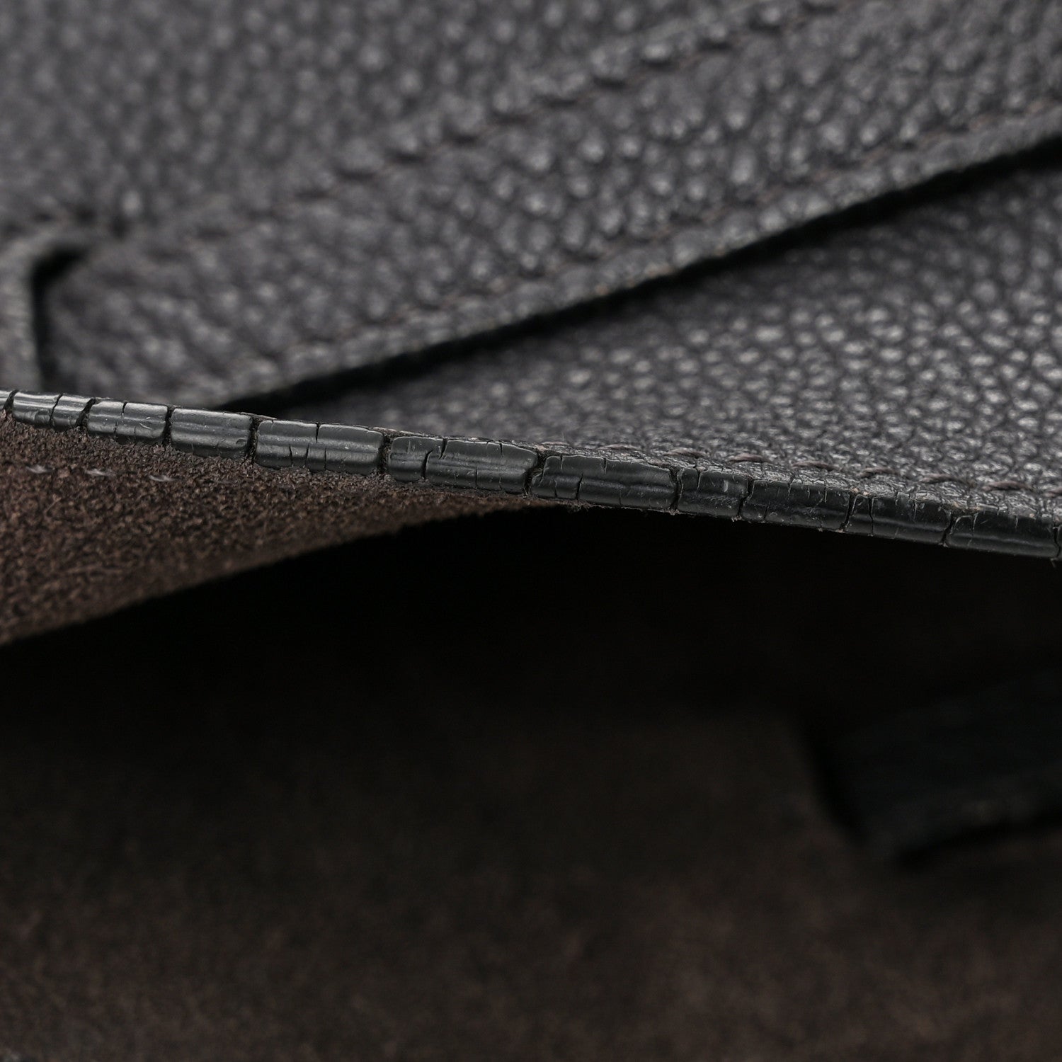Soft Grained Calfskin Medium Belt Cabas Phantom Medium Grey