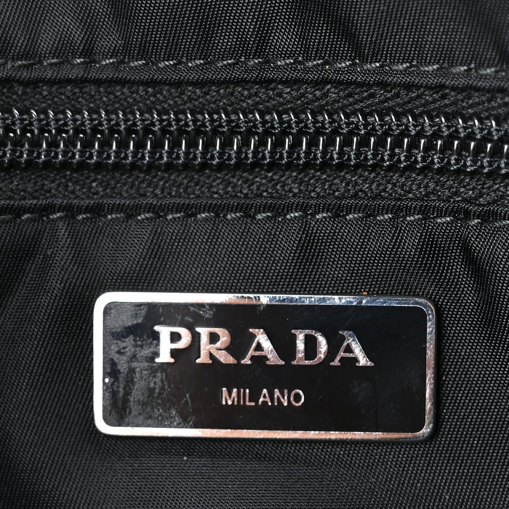 Tessuto Nylon Montagna Belt Bag Black