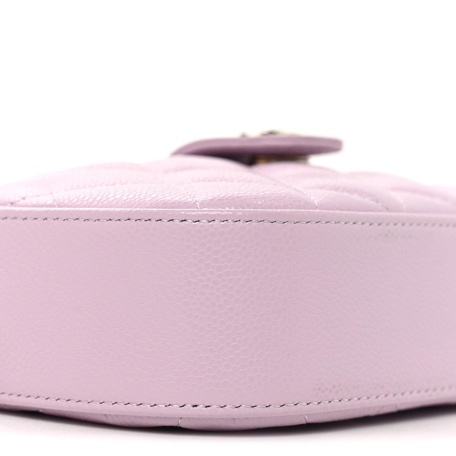 Caviar Quilted Chain Camera Bag Light Purple