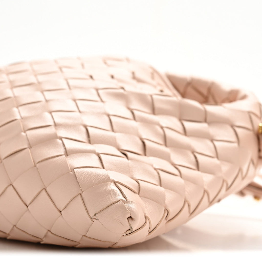 Calfskin Intrecciato Mini Hop Lotus