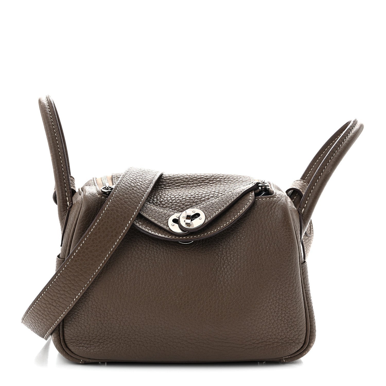 Taurillon Clemence Mini Lindy 20 Etoupe