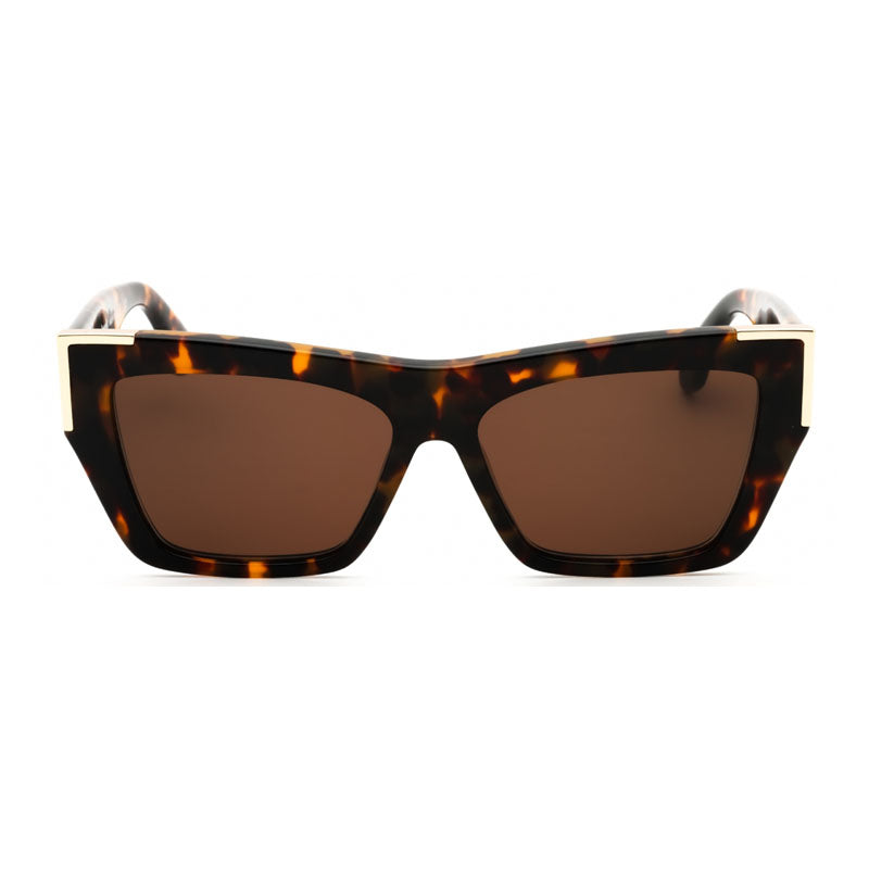 Palm Angels Sunglasses Cat Eye Full Rim, White Frame and Dark Grey Lens PERI099HOLLYWOOD0107
