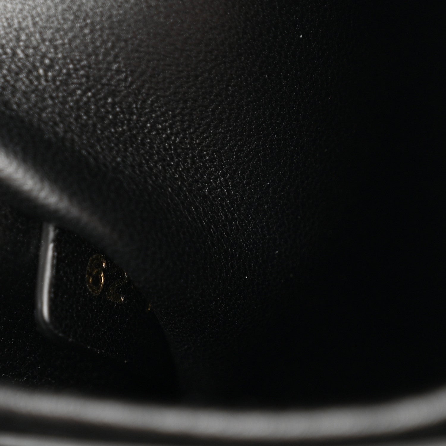 Lambskin Cannage Mini Backpack Black