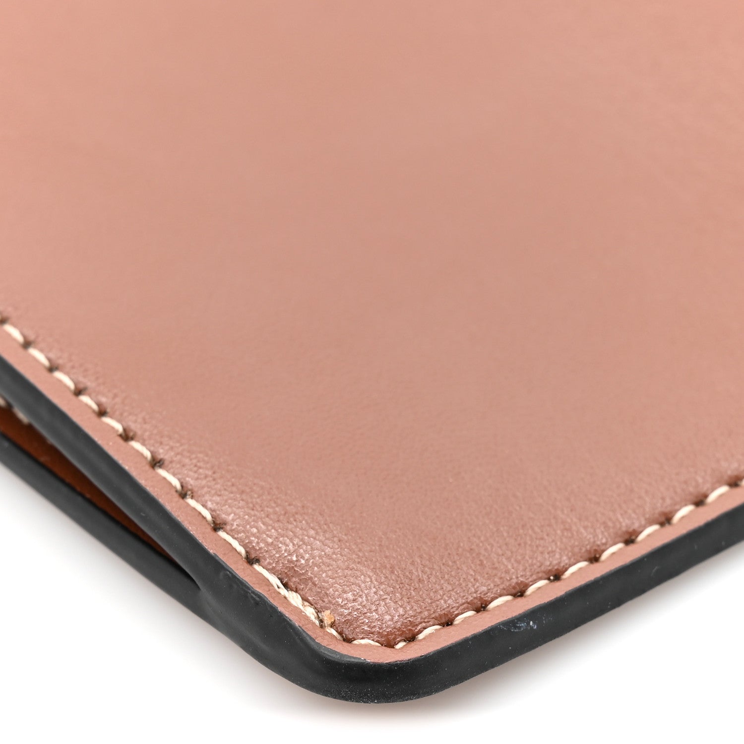 Calfskin Phone Pouch With Flap Tan