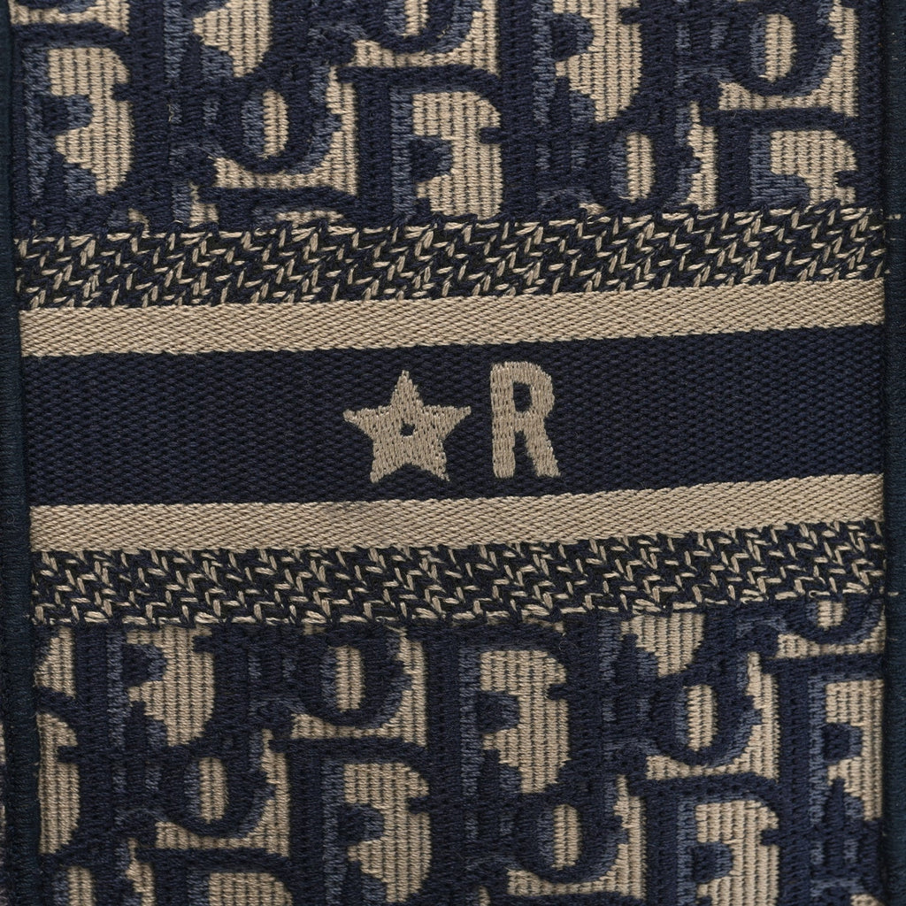 Oblique Mini Book Tote Phone Bag Blue