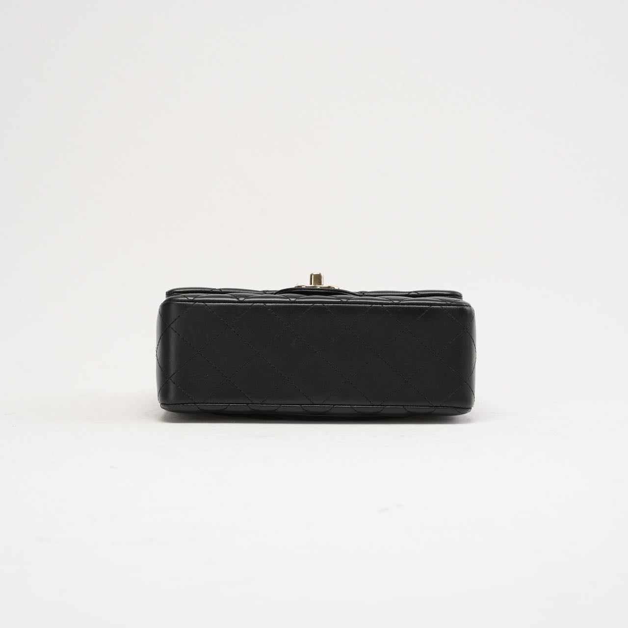 Chanel Classic Mini Rectangular Flap Lambskin Black 2017